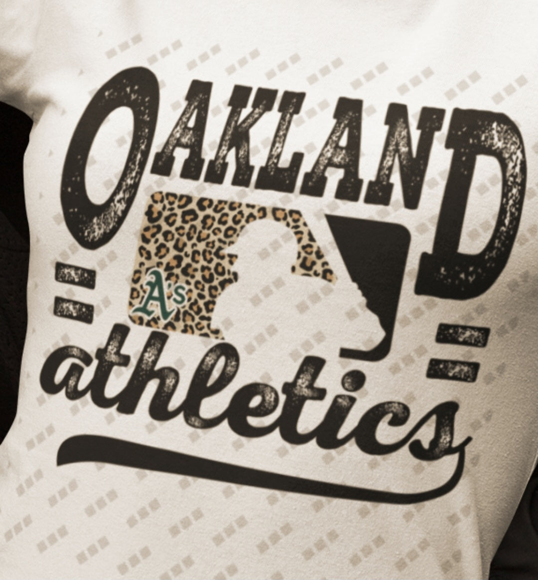 Oakland Athletics Wild Style Graphic Women's T-Shirt