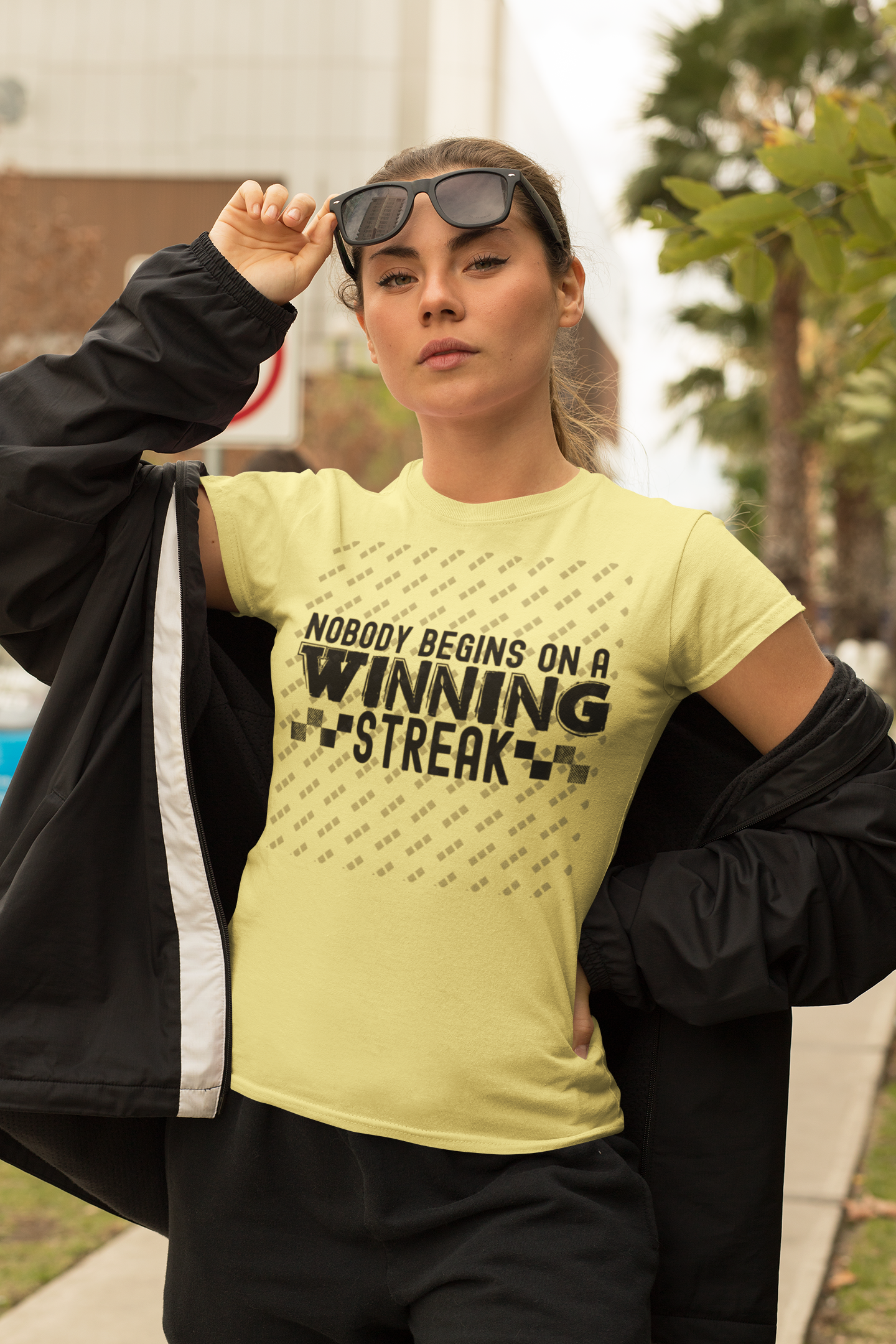 Nobody Begins On A Winning Streak T-Shirt | Jelly Roll Lyric