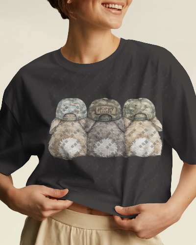 Hoppy Easter Bunny Trio – Women's Design