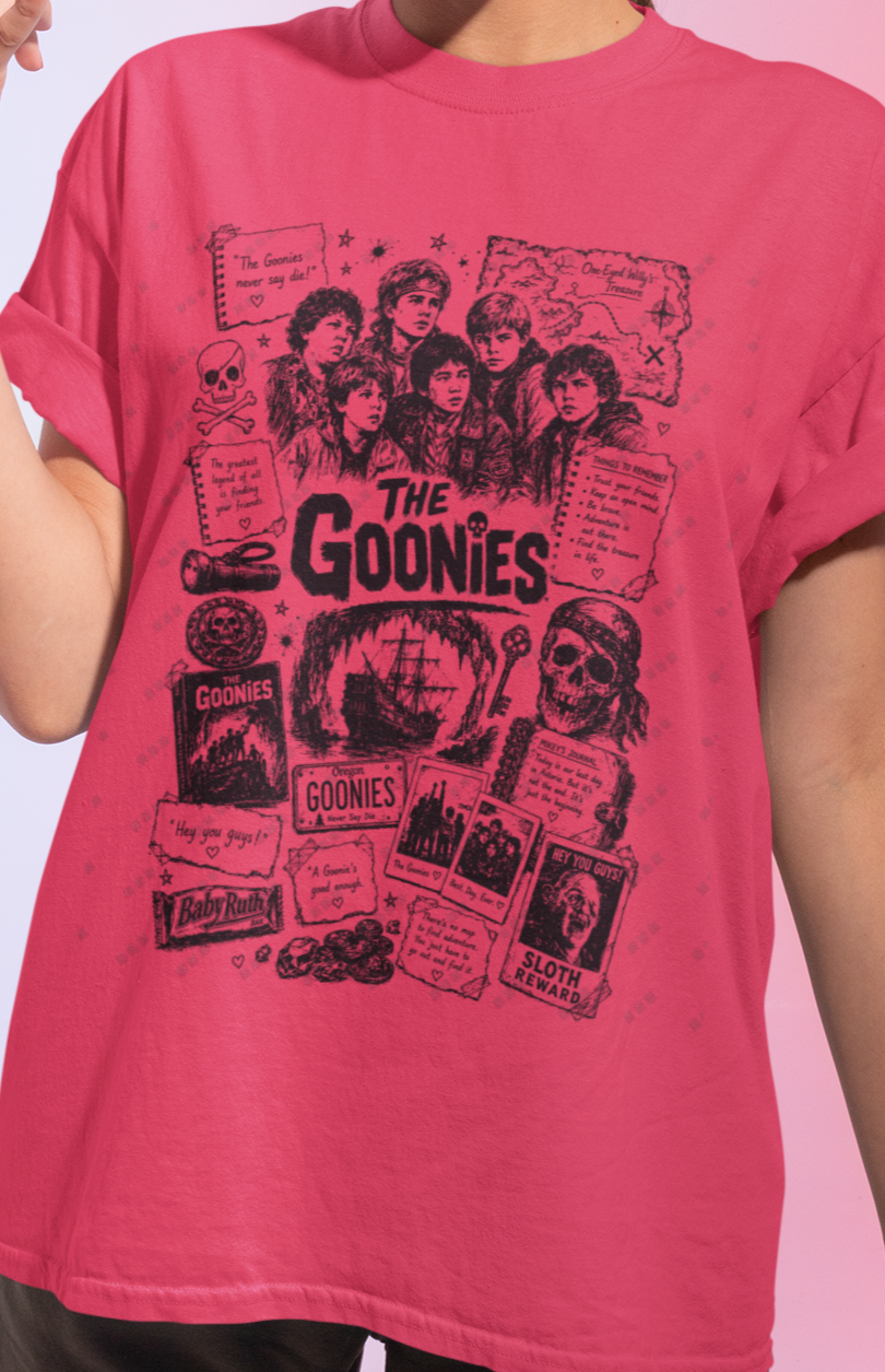 Goonies Sketch Design T-Shirt