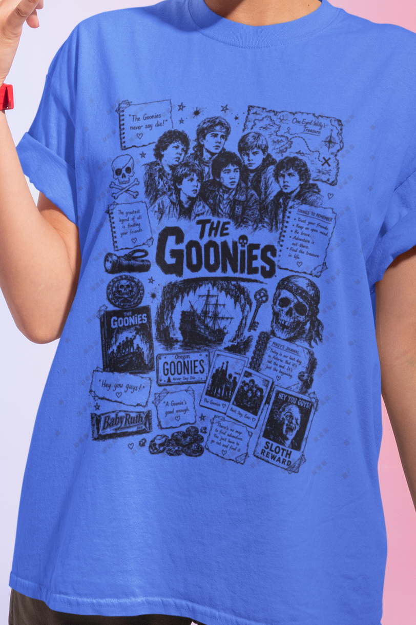 Goonies Sketch Design T-Shirt