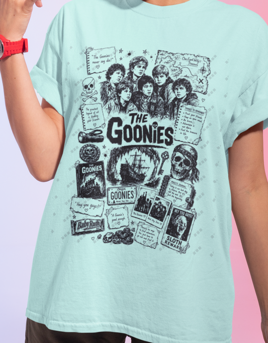 Goonies Sketch Design T-Shirt